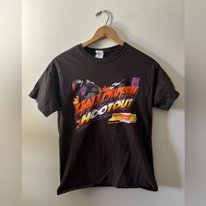 VINTAGE HALLOWEEN / NASCAR T SHIRT